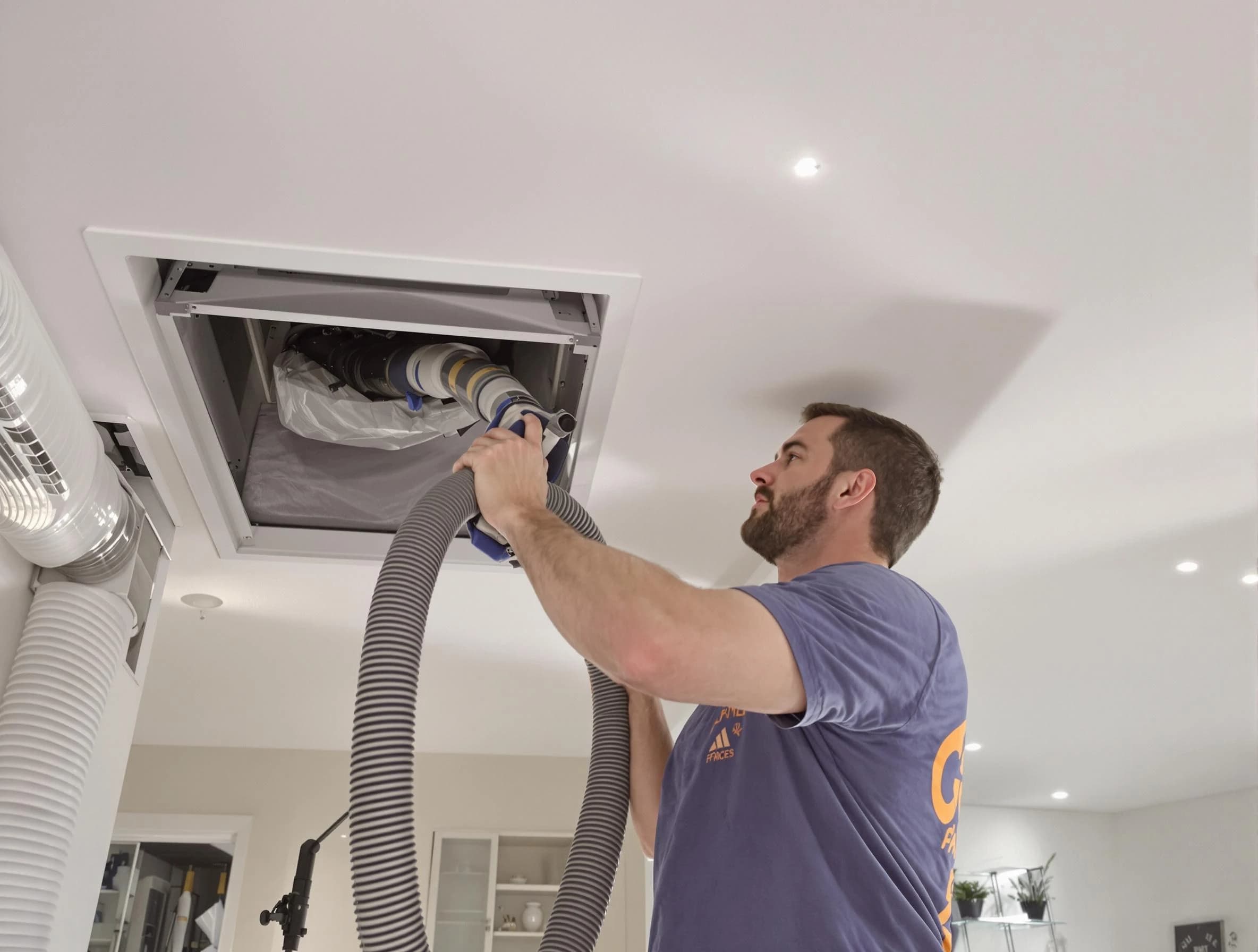 Precision indoor duct cleaning by Grayson Air Duct Cleaning in Grayson