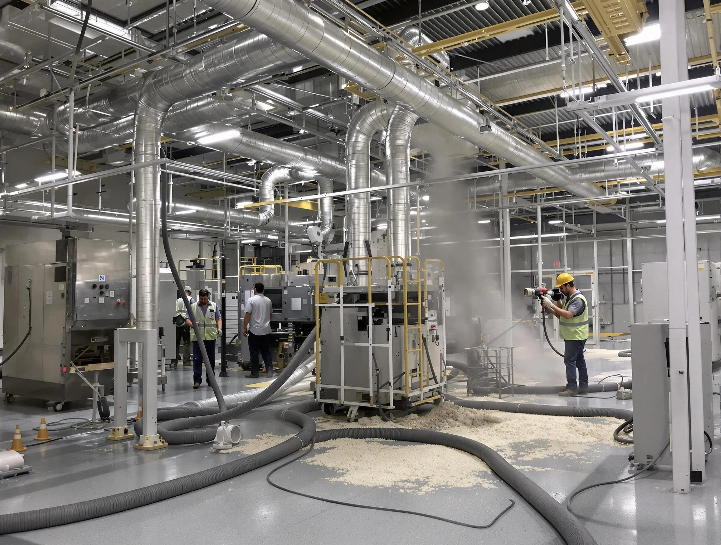 Heavy-duty industrial duct cleaning by Grayson Air Duct Cleaning in Grayson