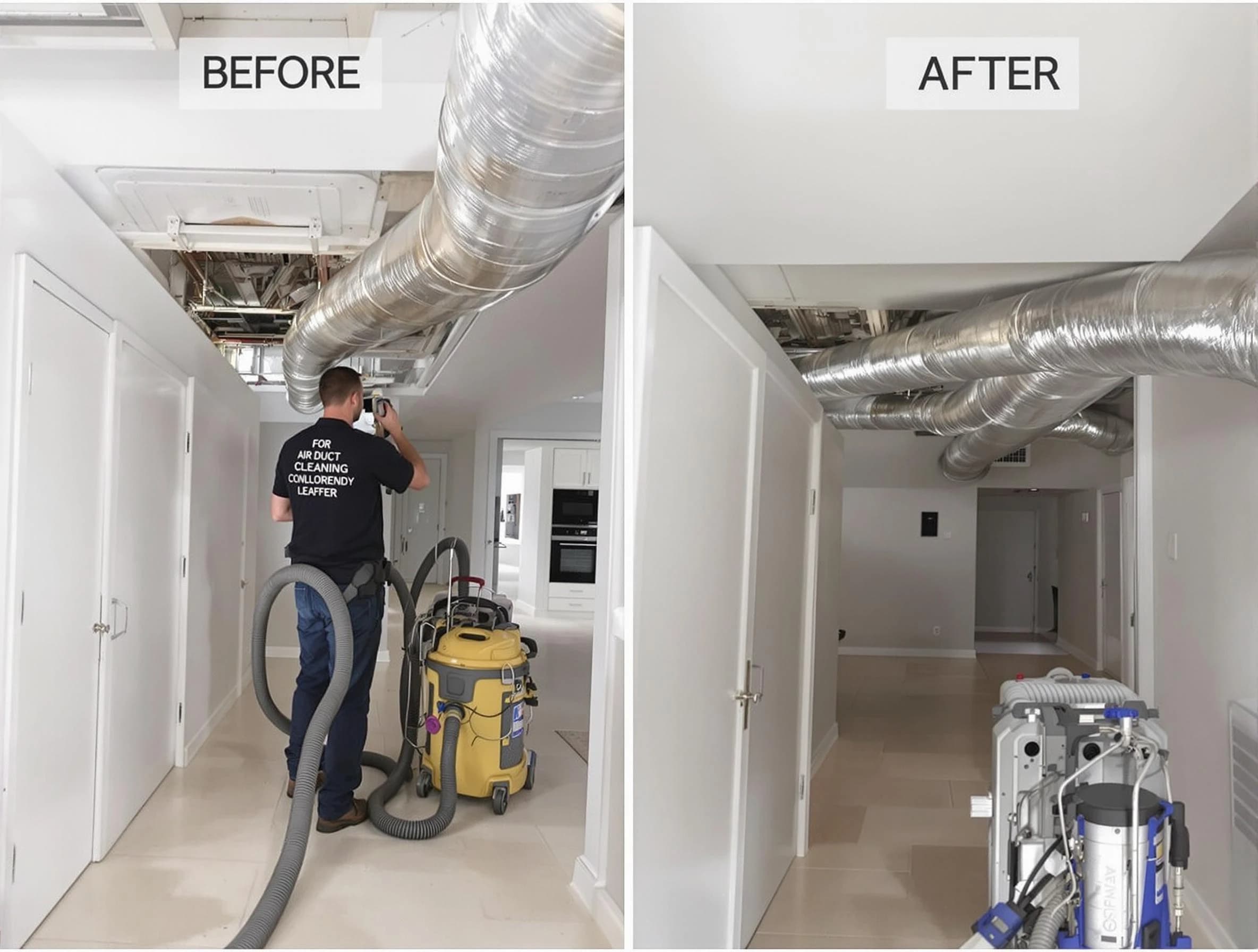 Grayson Air Duct Cleaning professional performing thorough air duct cleaning in Grayson