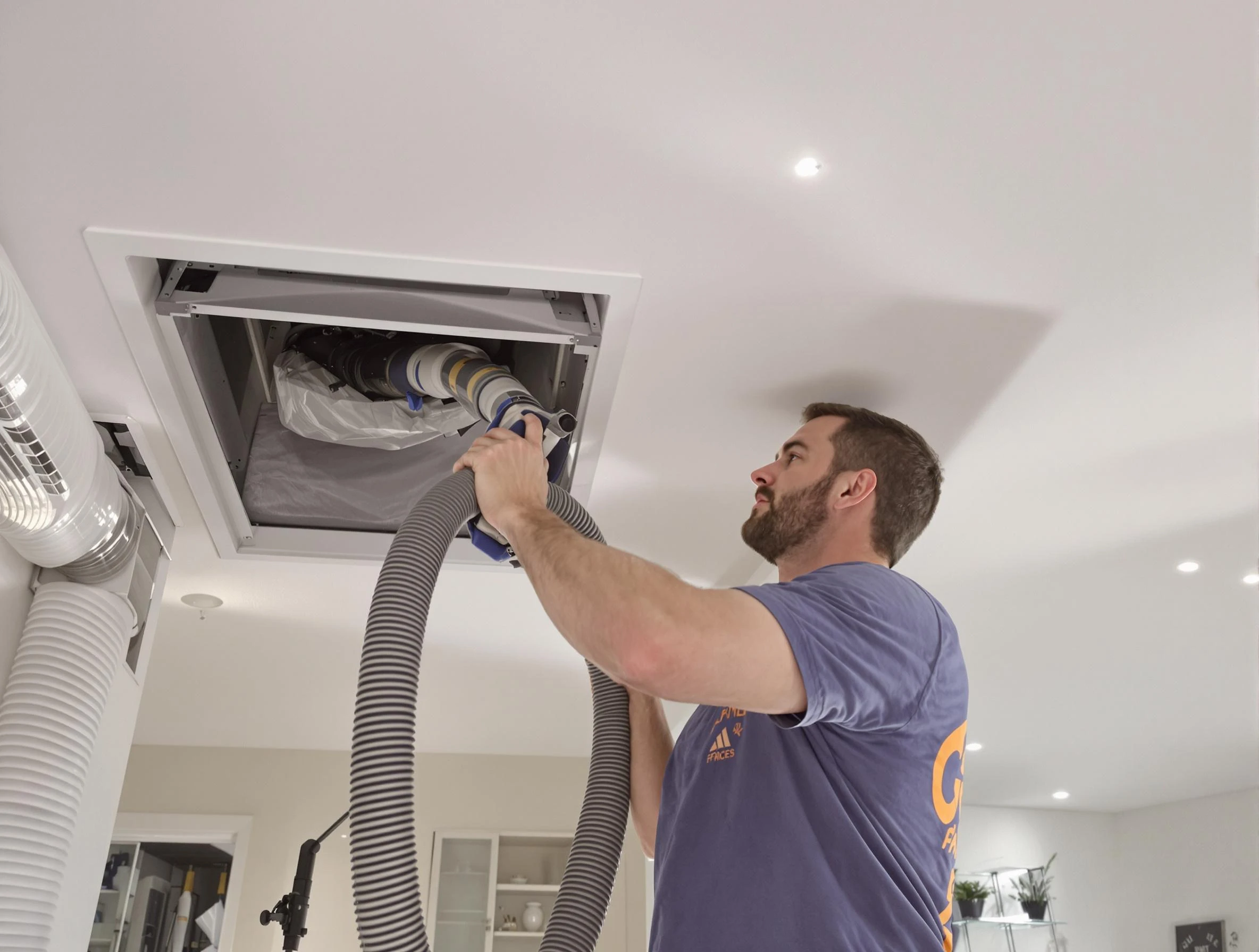 Precision indoor duct cleaning by Grayson Air Duct Cleaning in Grayson